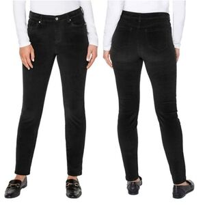 NWT Well Worn High Rise 98% Cotton, Black Corduroy Skinny Pants Women's Sz 8/29